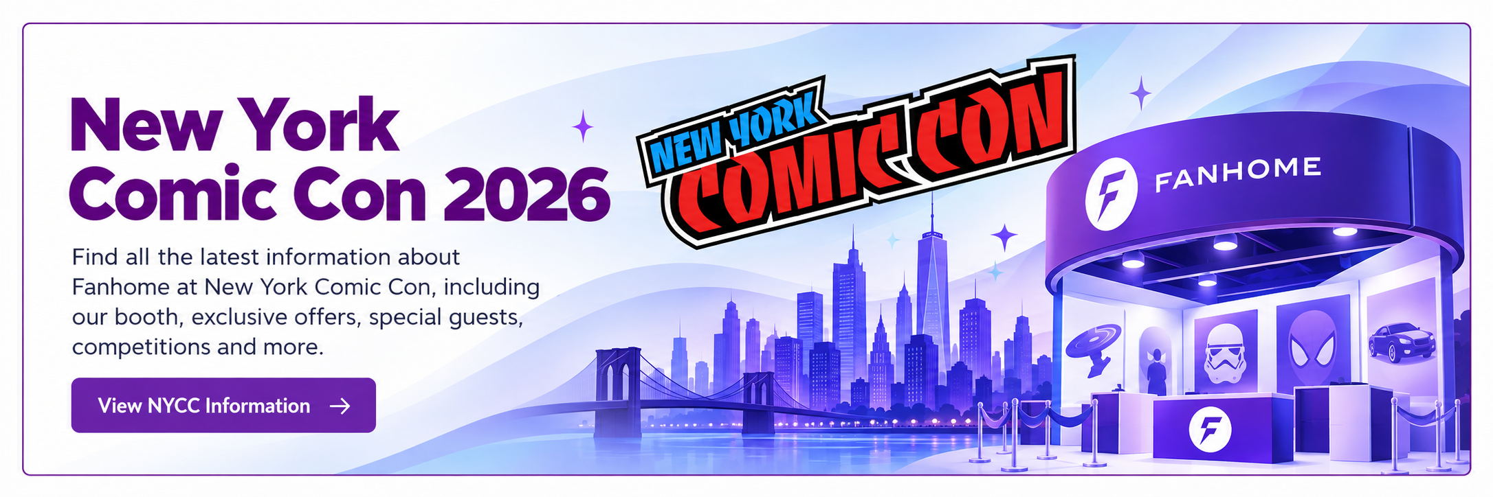 Fanhome at New York Comic Con 2026